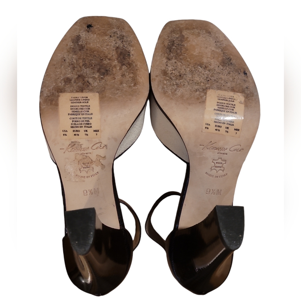 Kenneth Cole New York In Linen Color Women's Size 9.5 Heels - Picture 5 of 11